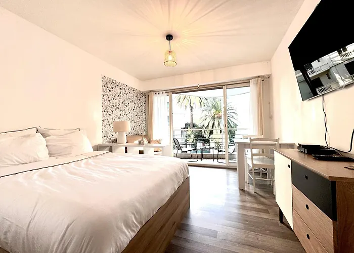 30M2 Vue Mer Terrasse A 1Min Des Plages